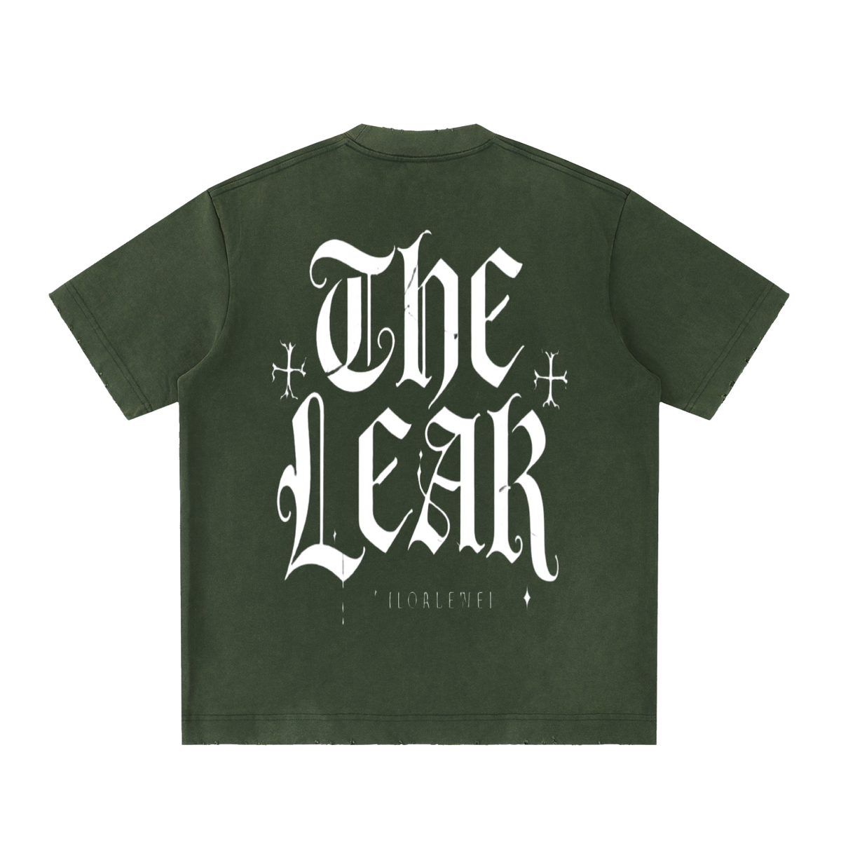 Heavyweight Vintage Washed Frayed T-Shirt