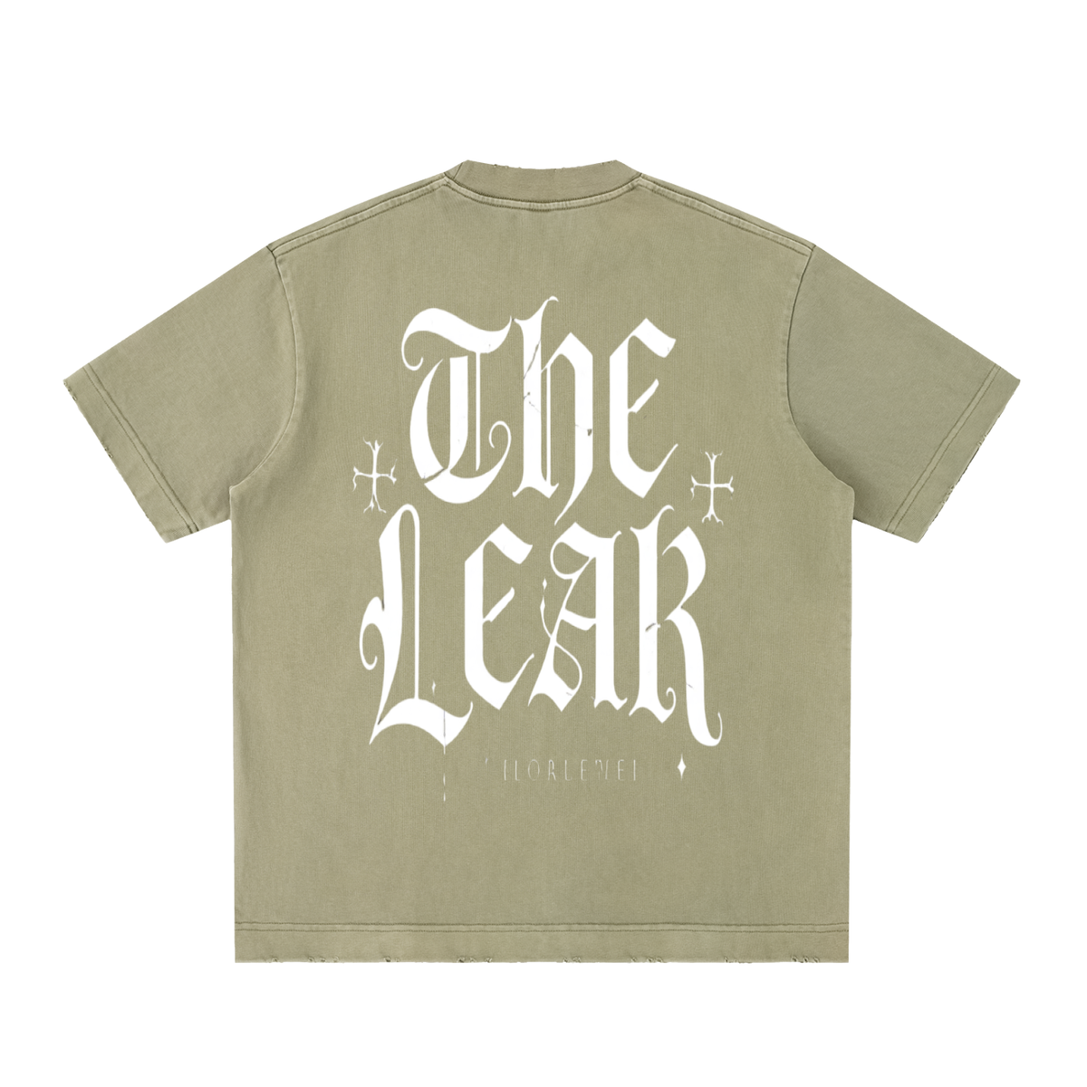 Heavyweight Vintage Washed Frayed T-Shirt