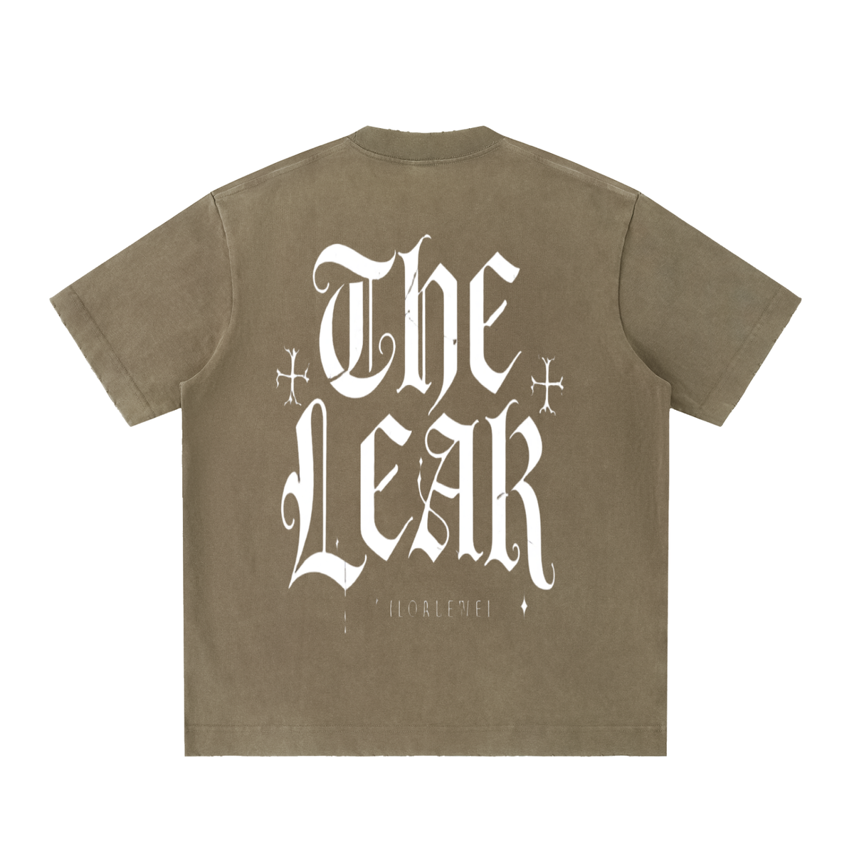 Heavyweight Vintage Washed Frayed T-Shirt