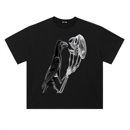 Heavyweight Drop Shoulder Cotton T-Shirt