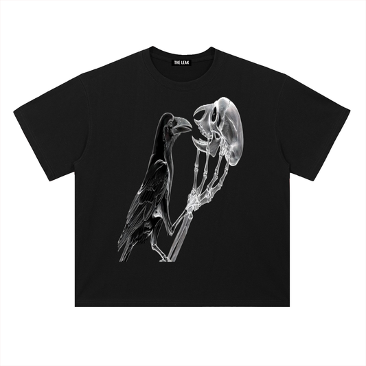 Heavyweight Drop Shoulder Cotton T-Shirt