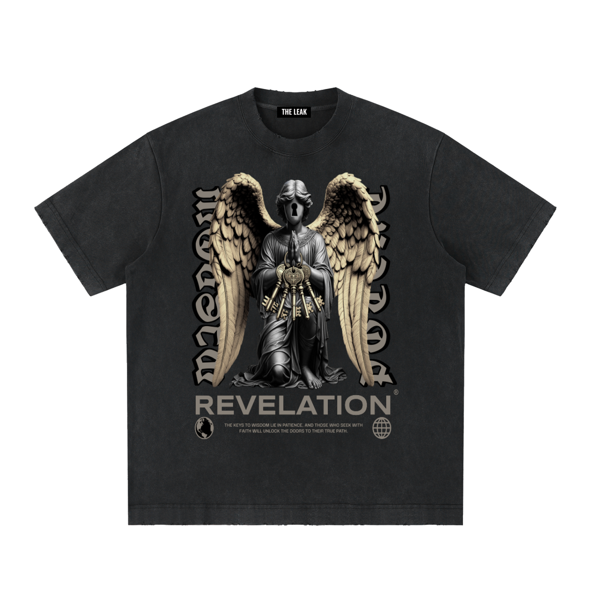 Heavyweight Vintage Washed Frayed T-Shirt