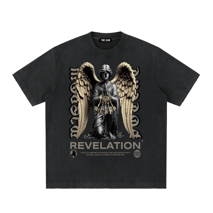 Heavyweight Vintage Washed Frayed T-Shirt