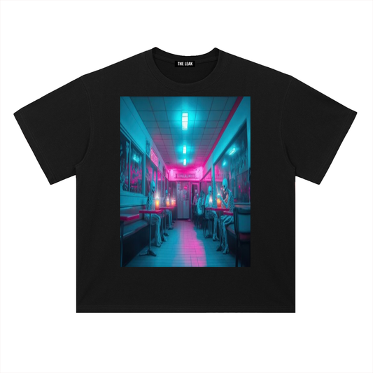 Heavyweight Drop Shoulder Cotton T-Shirt