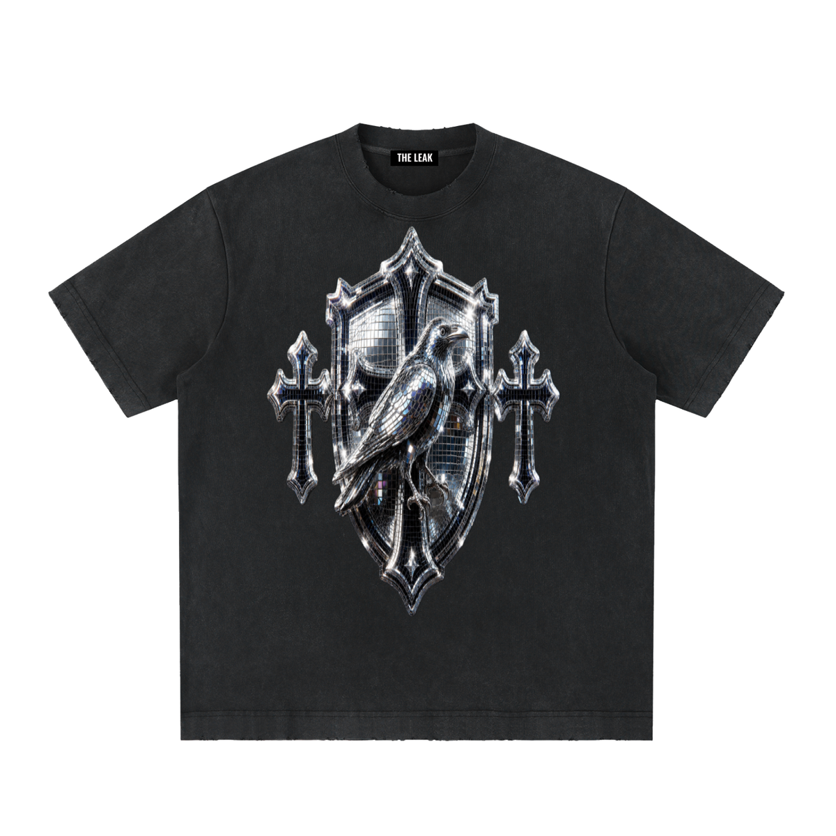 Heavyweight Vintage Washed Frayed T-Shirt