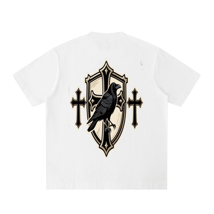 Heavyweight Vintage Washed Frayed T-Shirt