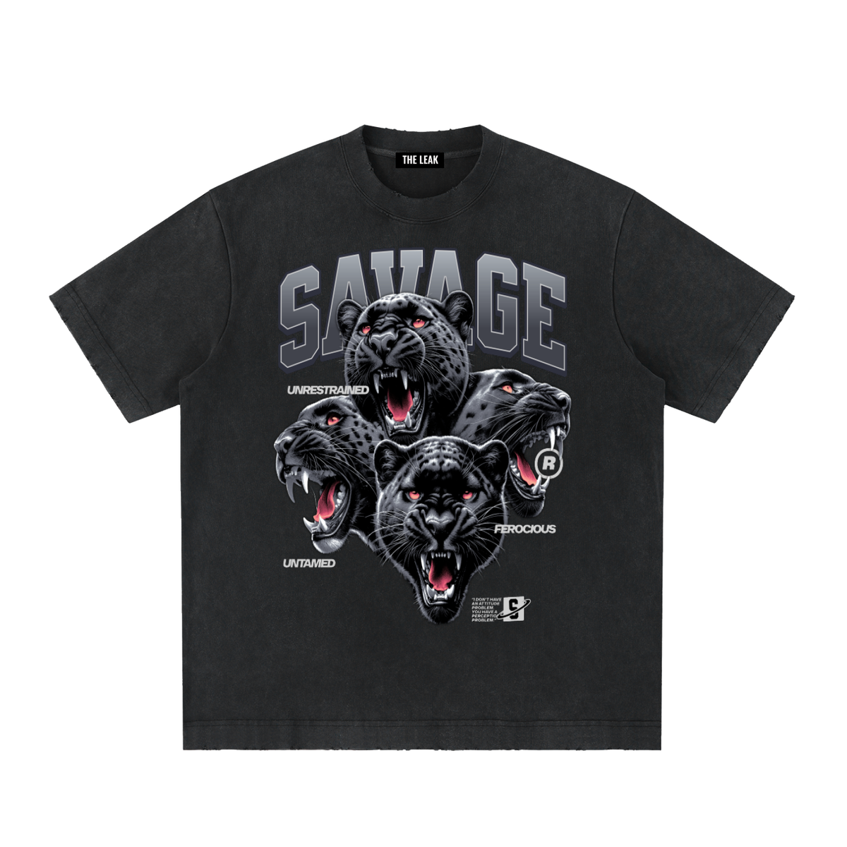 Heavyweight Vintage Washed Frayed T-Shirt