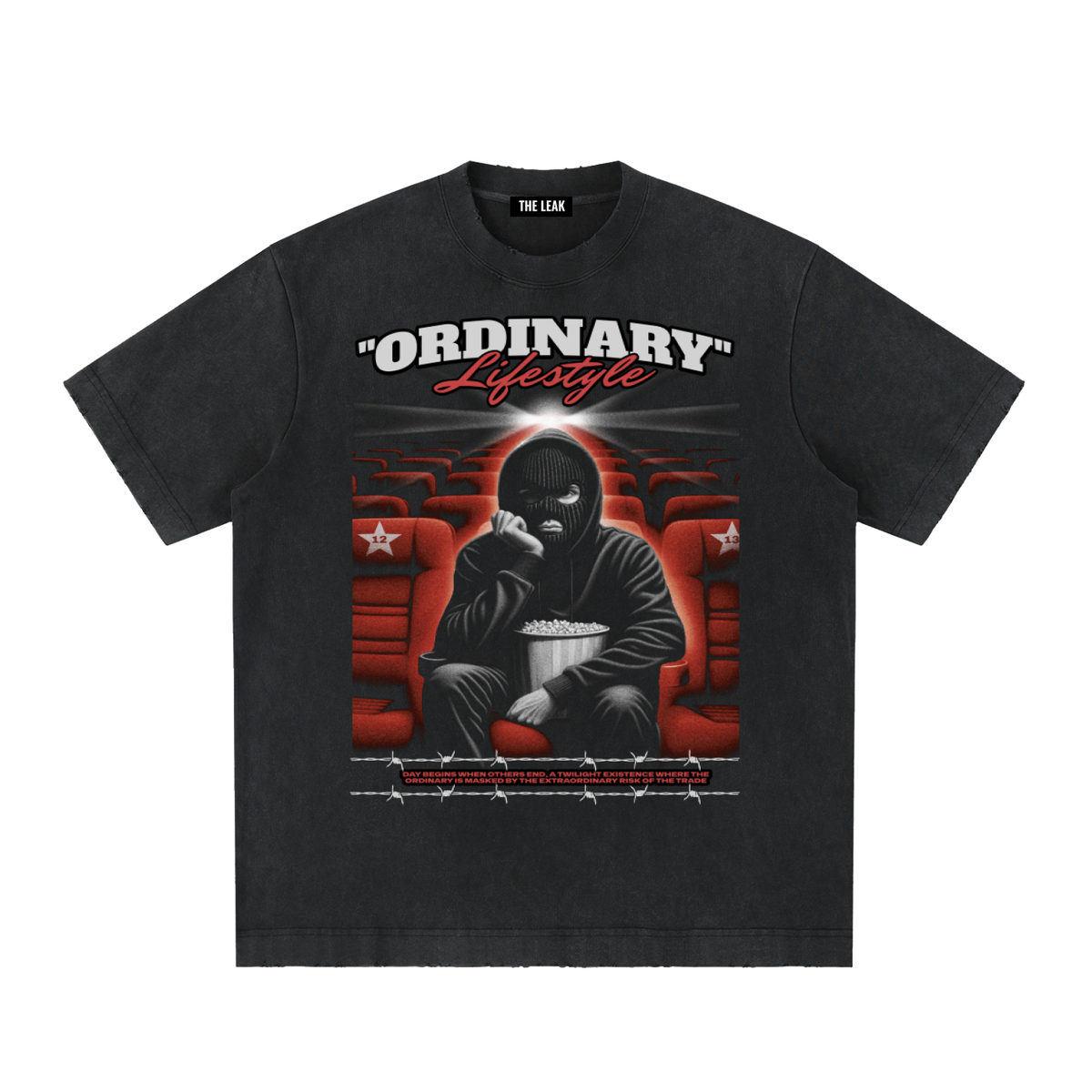Heavyweight Vintage Washed Frayed T-Shirt
