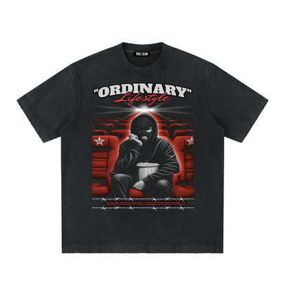 Heavyweight Vintage Washed Frayed T-Shirt