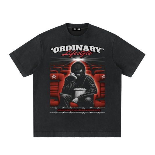 Heavyweight Vintage Washed Frayed T-Shirt