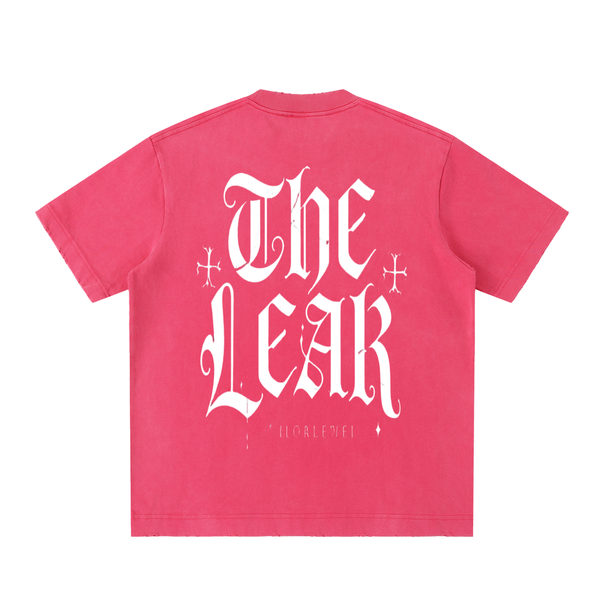 Heavyweight Vintage Washed Frayed T-Shirt
