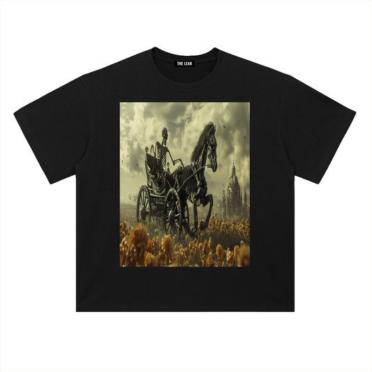 Heavyweight Drop Shoulder Cotton T-Shirt