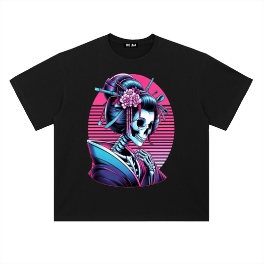 Heavyweight Drop Shoulder Cotton T-Shirt
