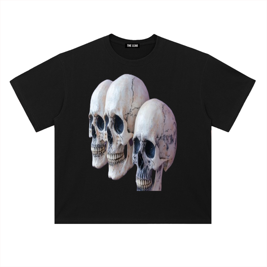 Heavyweight Drop Shoulder Cotton T-Shirt