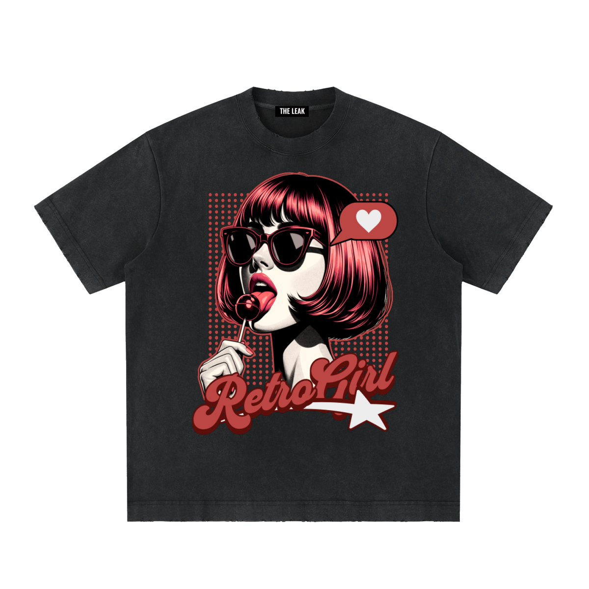 Heavyweight Vintage Washed Frayed T-Shirt