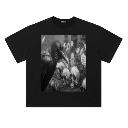 Heavyweight Drop Shoulder Cotton T-Shirt