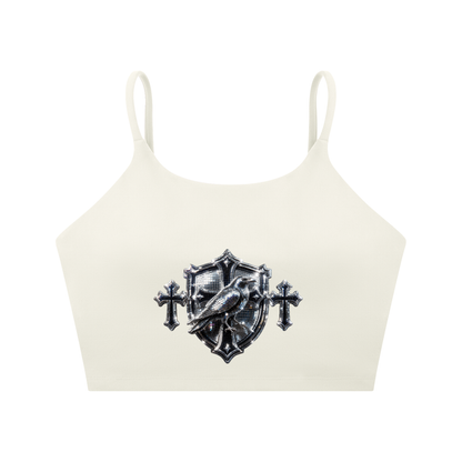 Spaghetti Strap Yoga Sports Bra
