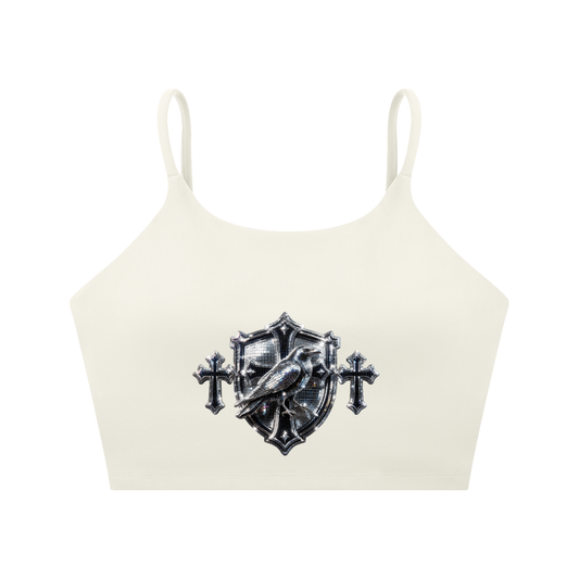 Spaghetti Strap Yoga Sports Bra