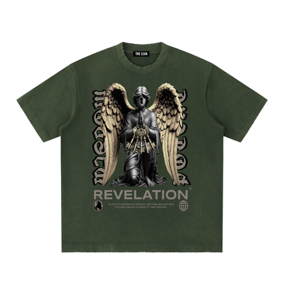Heavyweight Vintage Washed Frayed T-Shirt