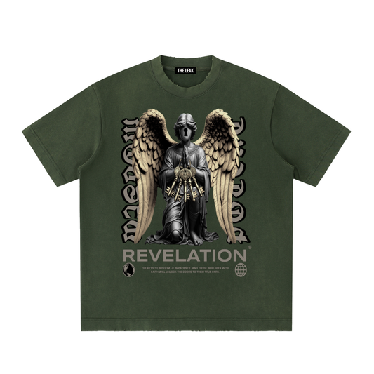 Heavyweight Vintage Washed Frayed T-Shirt
