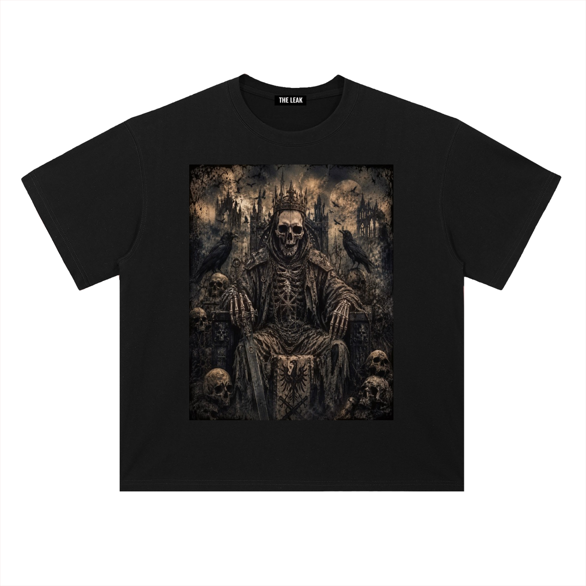 Heavyweight Drop Shoulder Cotton T-Shirt