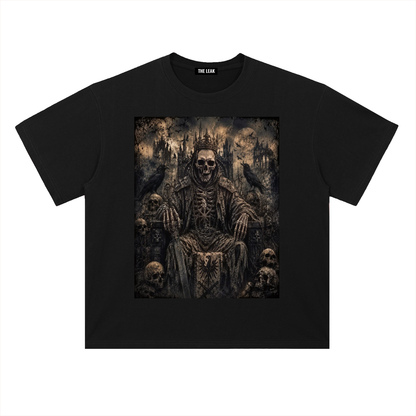 Heavyweight Drop Shoulder Cotton T-Shirt