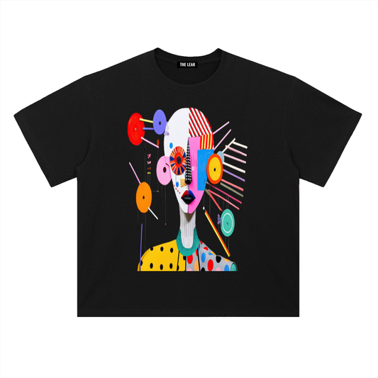 Heavyweight Drop Shoulder Cotton T-Shirt
