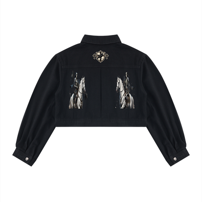 Women’s Crop Denim Jacket