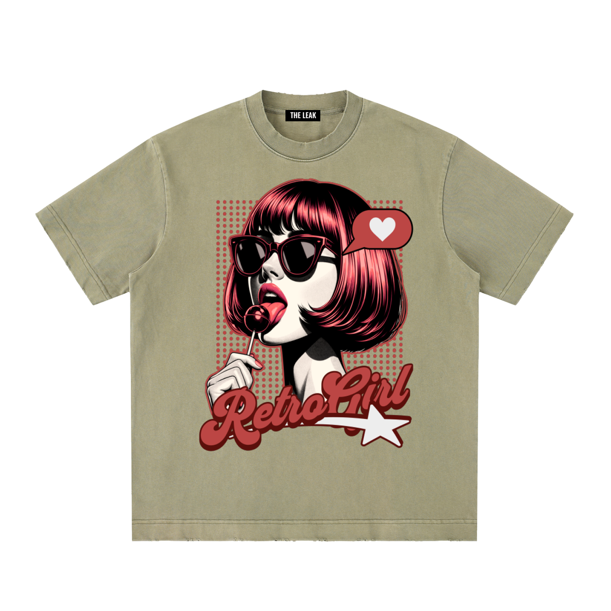 Heavyweight Vintage Washed Frayed T-Shirt