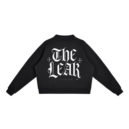 Essential Fleece Mock-Neck Crew Sweatshirt