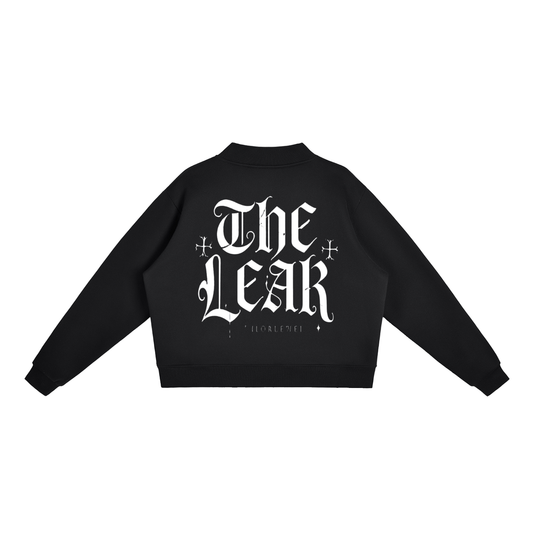 Essential Fleece Mock-Neck Crew Sweatshirt