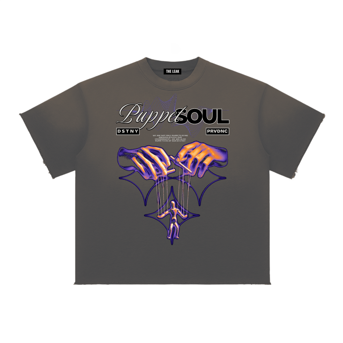 Sun Fade Raw Edge T-Shirt