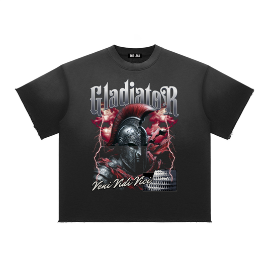 Sun Fade Raw Edge T-Shirt