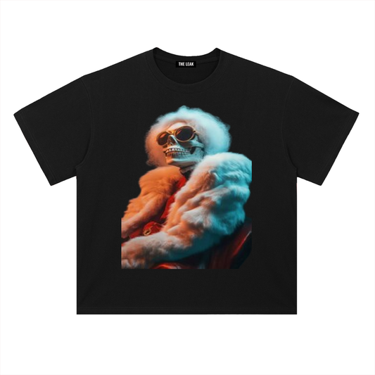 Heavyweight Drop Shoulder Cotton T-Shirt