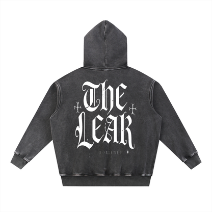 Snow Wash Fleece Oversize Hoodie