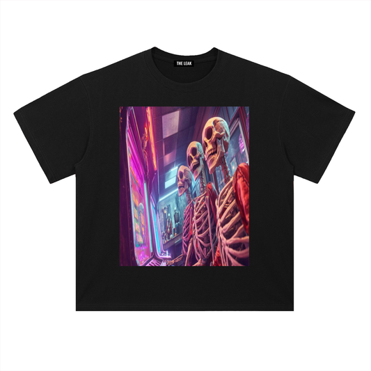 Heavyweight Drop Shoulder Cotton T-Shirt
