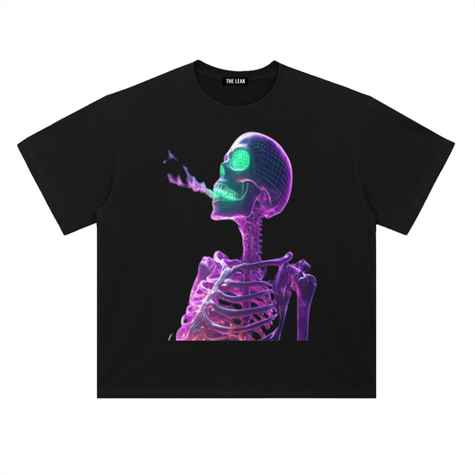 Heavyweight Drop Shoulder Cotton T-Shirt
