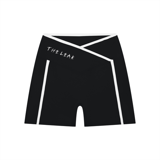 Women’s High Rise Color Block Yoga Shorts