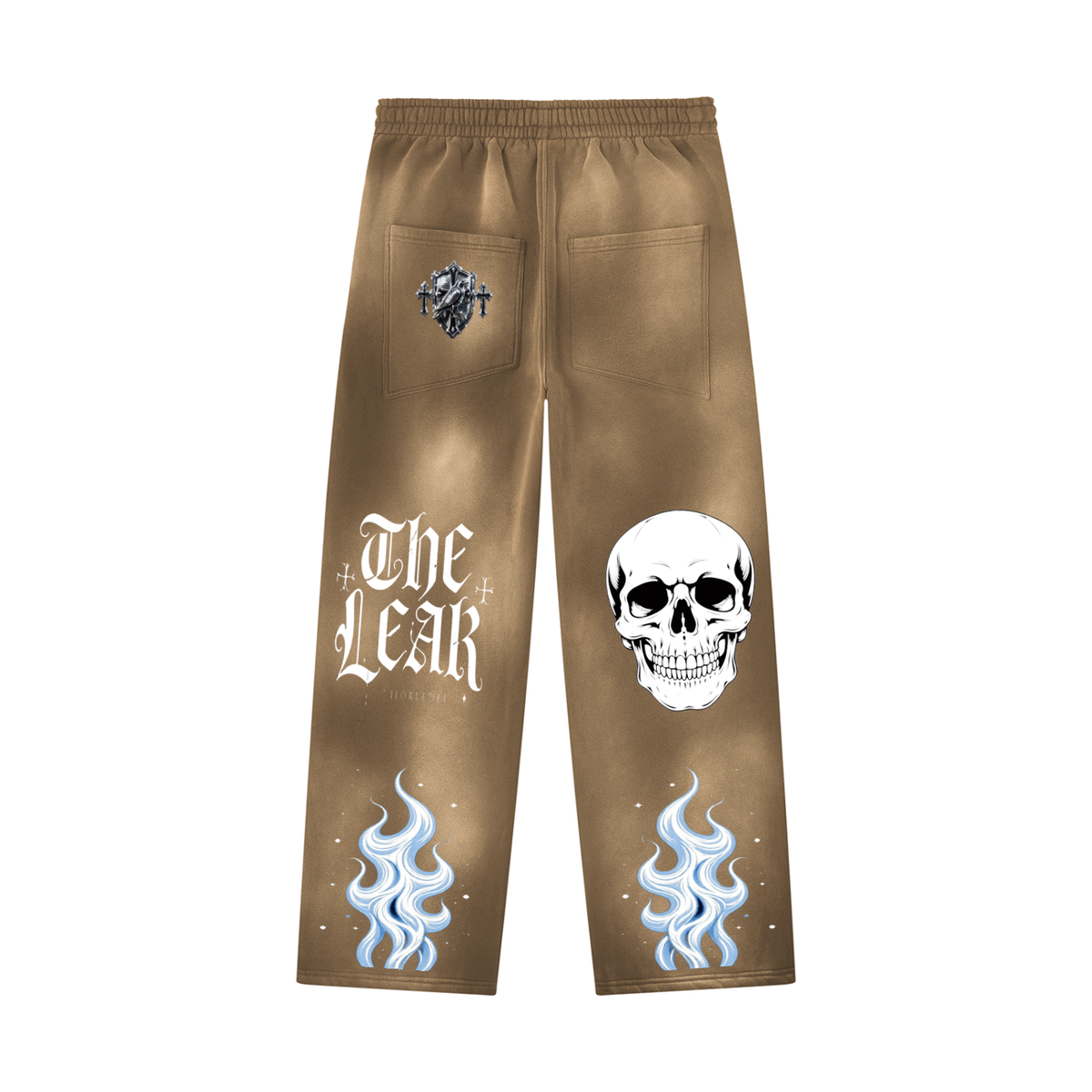 Unisex Sunfade Wide Leg Fleece Sweatpants