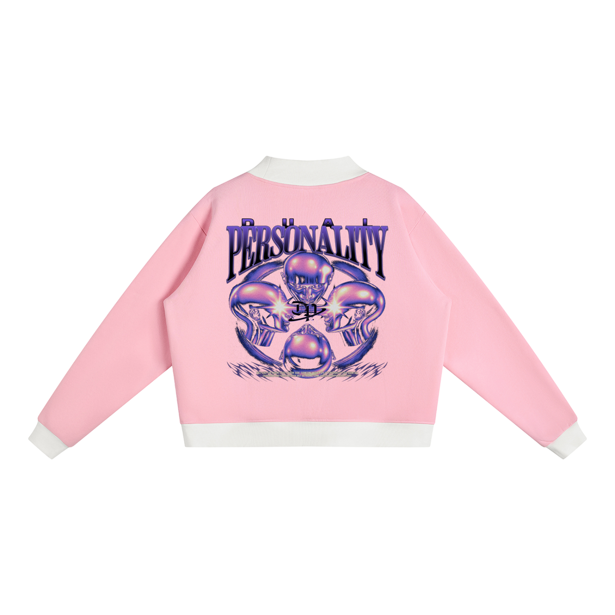 Women’s Mock Neck Crewneck Sweatshirt