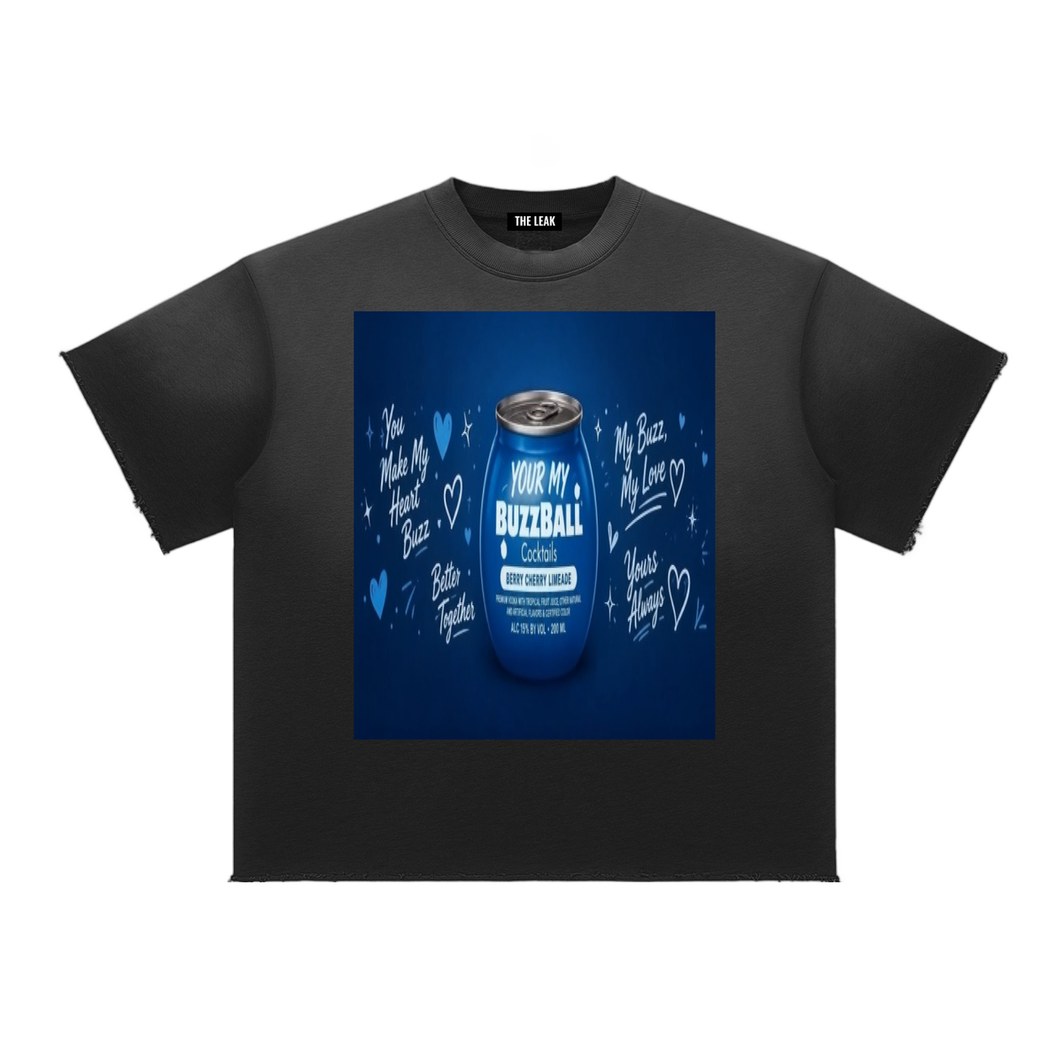 Sun Fade Raw Edge T-Shirt