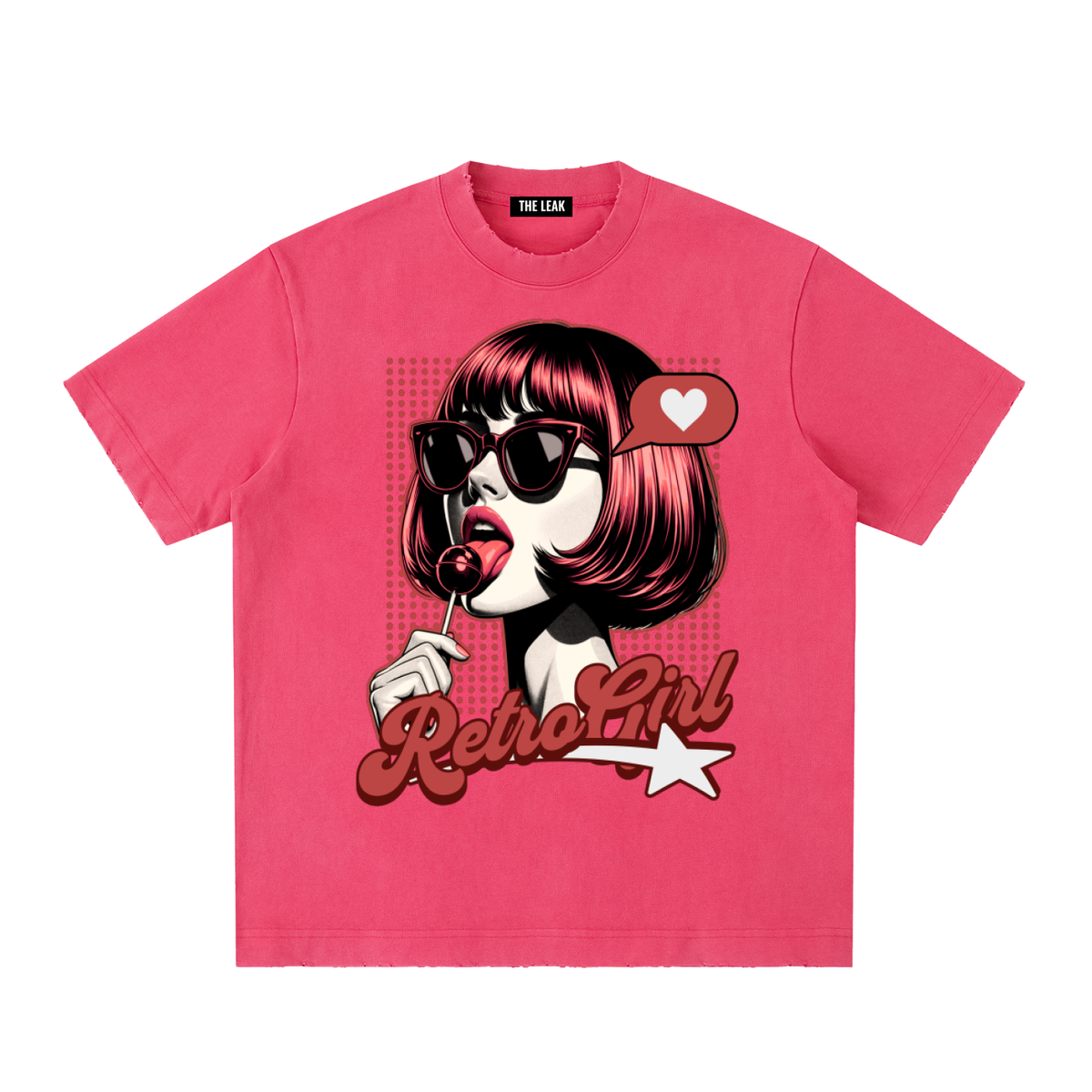 Heavyweight Vintage Washed Frayed T-Shirt