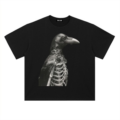 Heavyweight Drop Shoulder Cotton T-Shirt