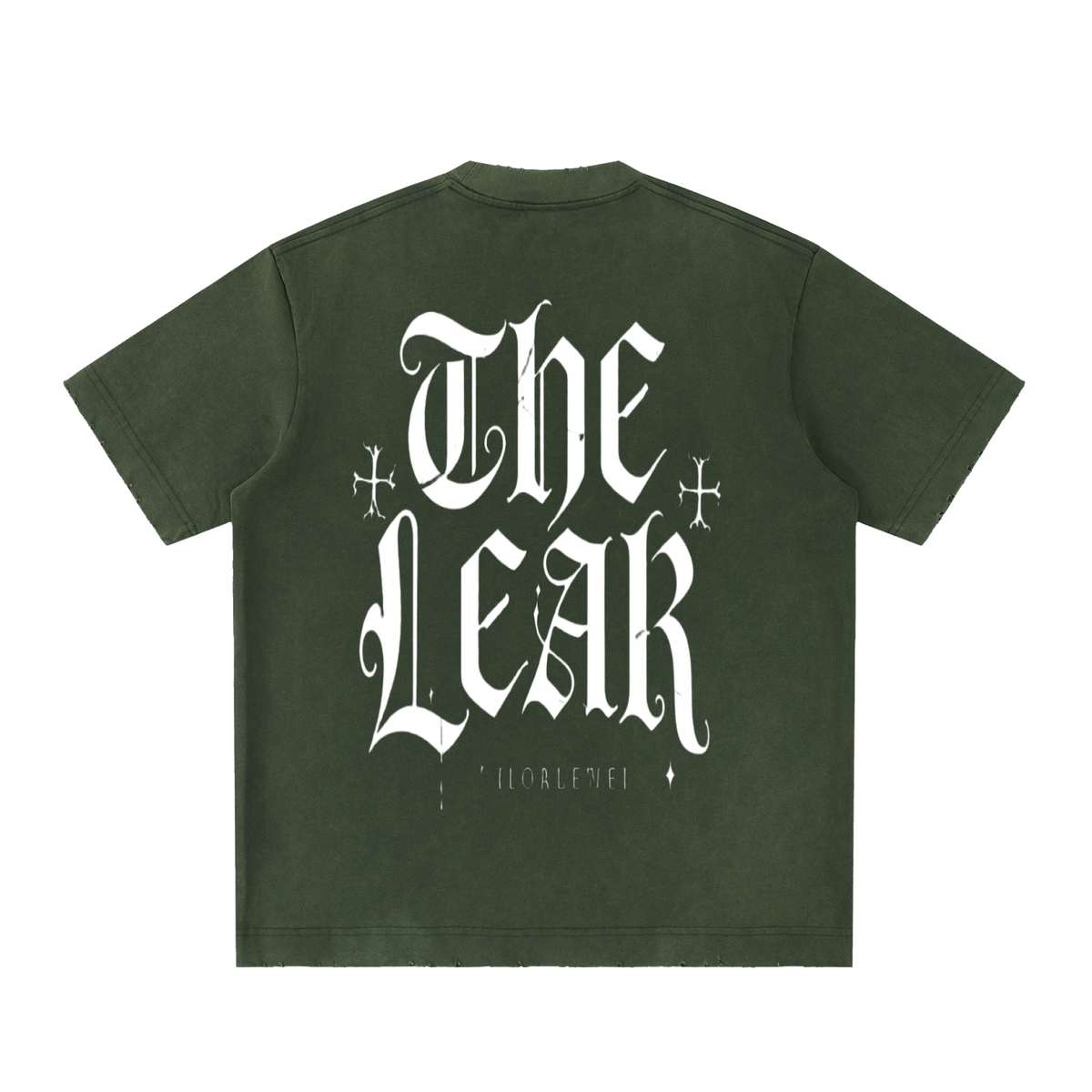 Heavyweight Vintage Washed Frayed T-Shirt