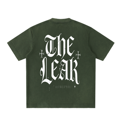 Heavyweight Vintage Washed Frayed T-Shirt