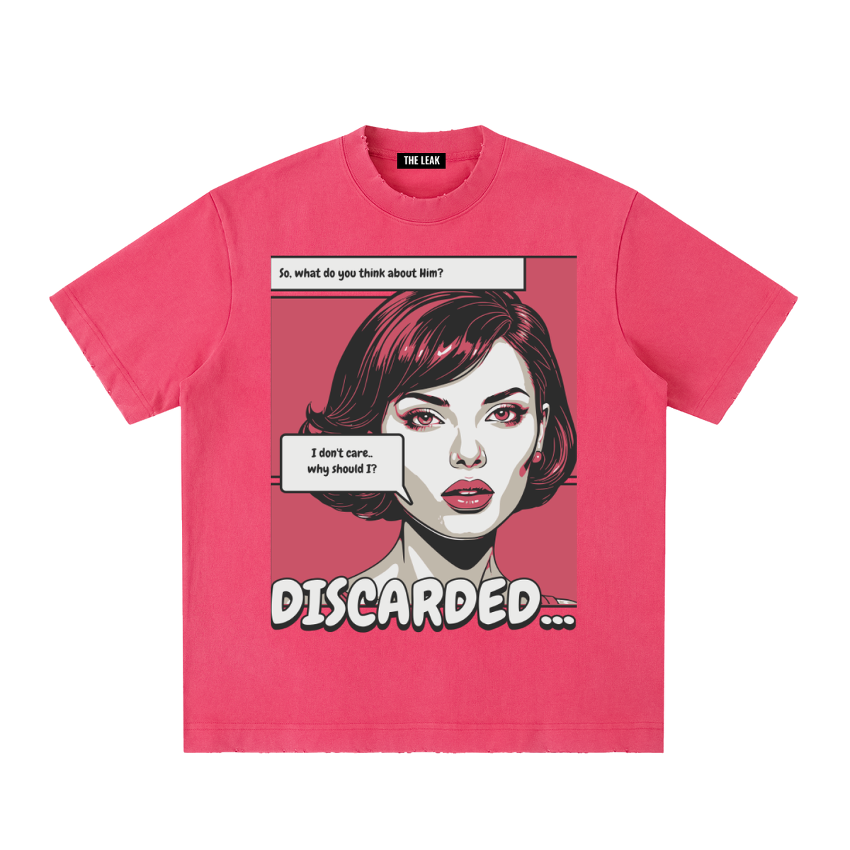 Heavyweight Vintage Washed Frayed T-Shirt