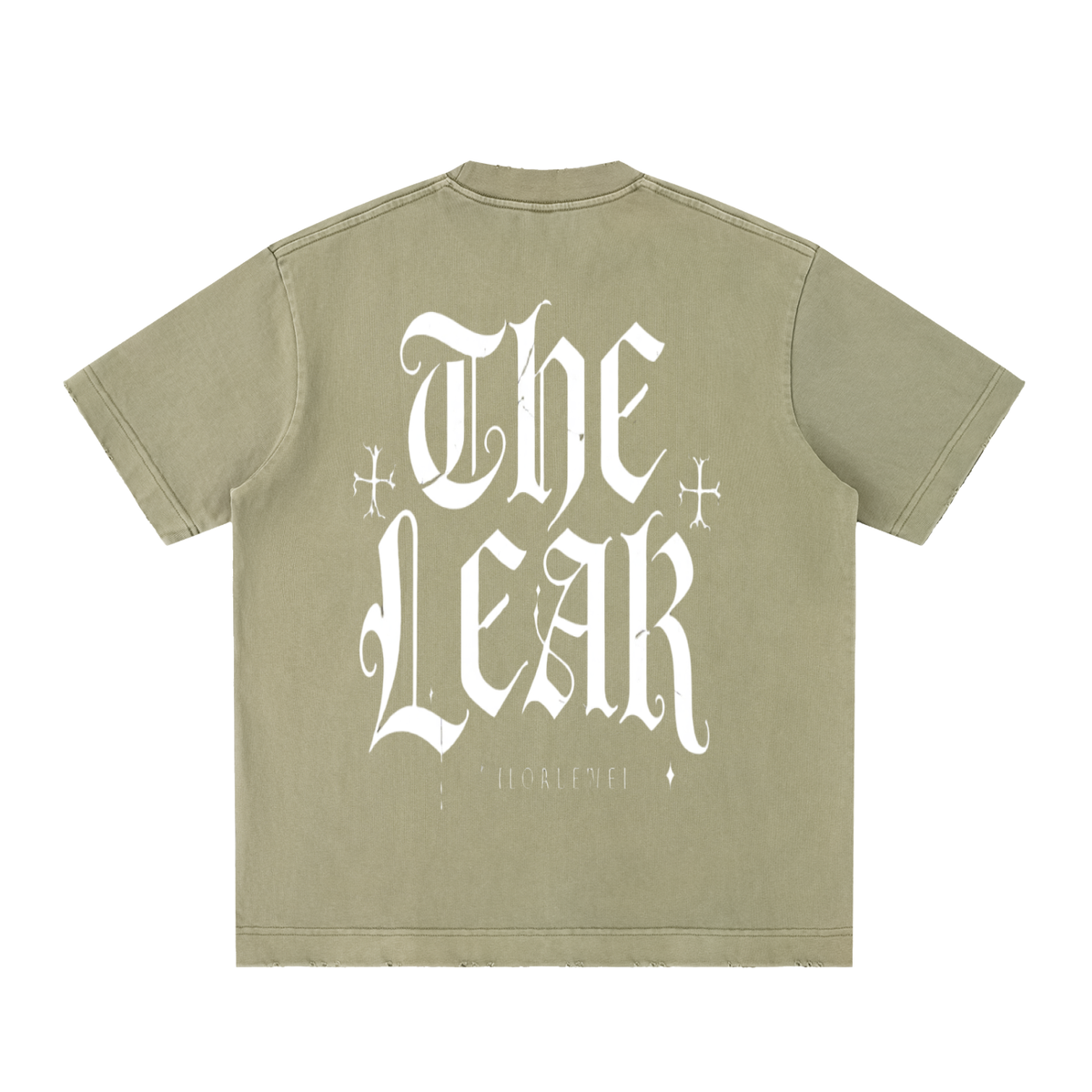 Heavyweight Vintage Washed Frayed T-Shirt