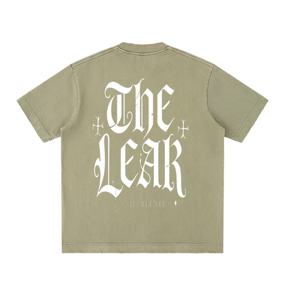 Heavyweight Vintage Washed Frayed T-Shirt