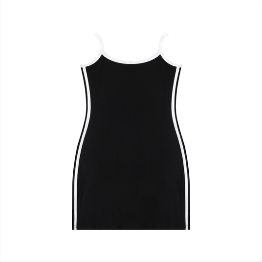Women's Color Block Mini Dress