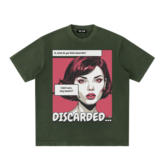 Heavyweight Vintage Washed Frayed T-Shirt